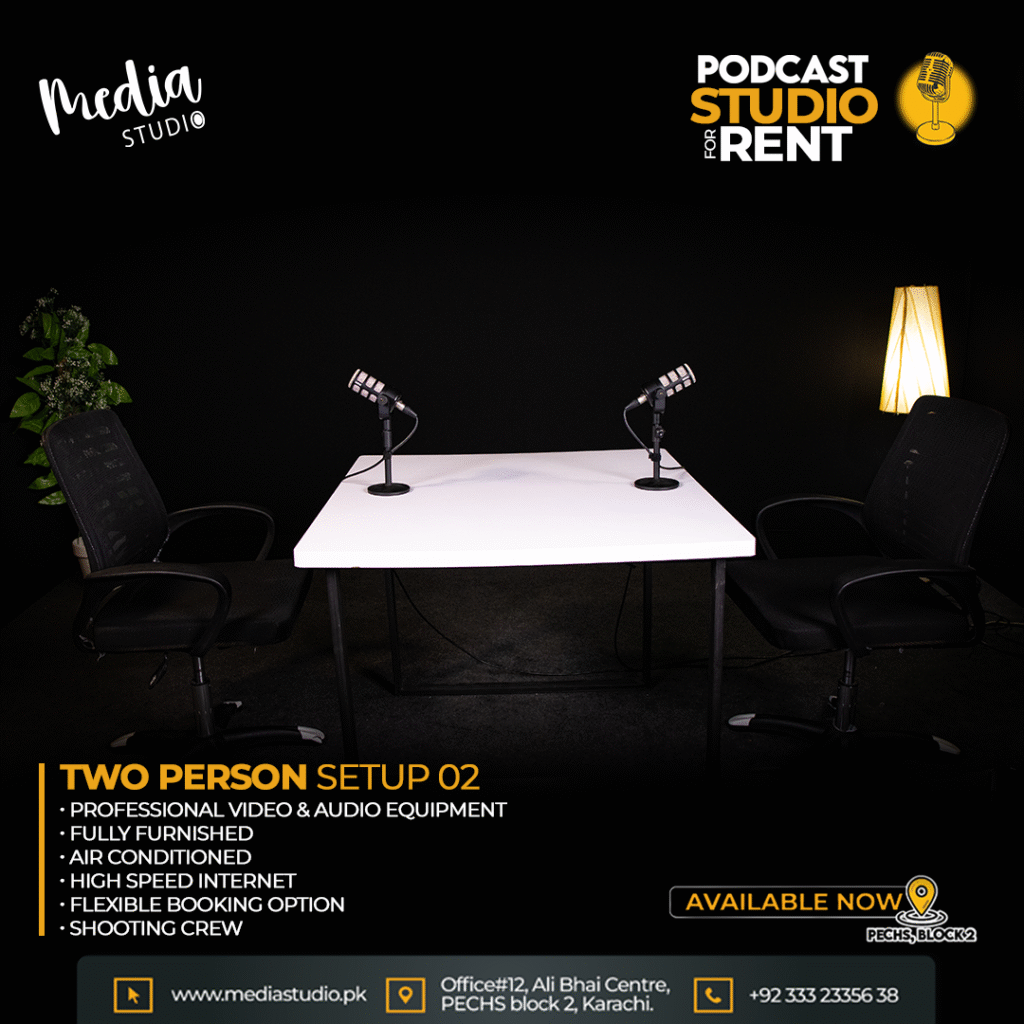Podcast Studio Ad 08