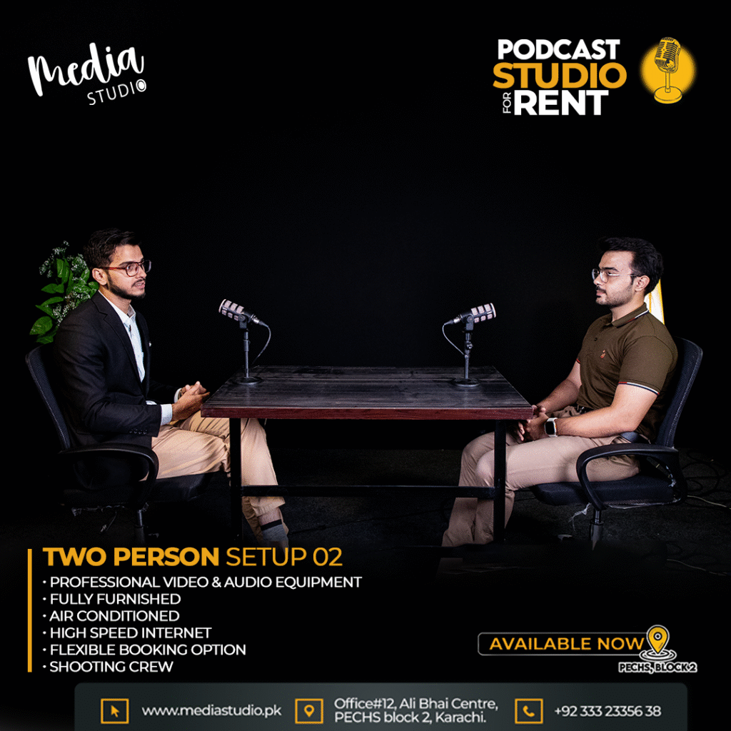 Podcast Studio Ad 12