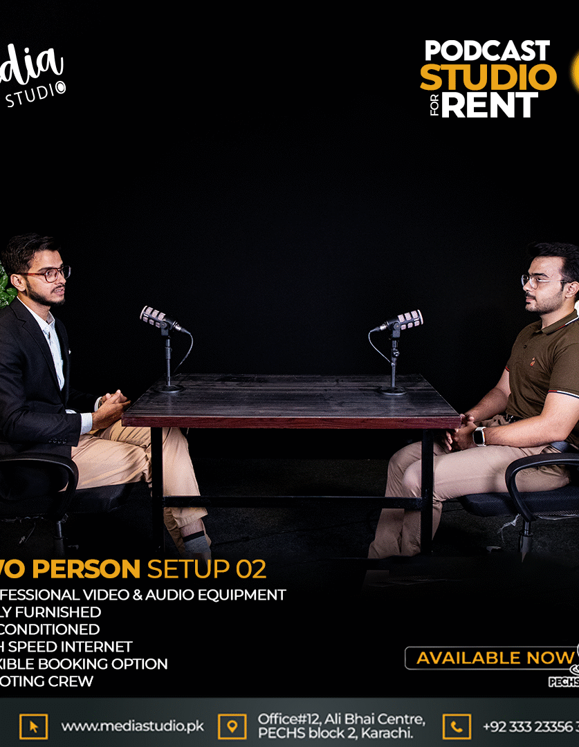 Podcast Studio Ad 12