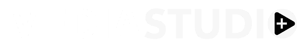 Media Studio Logo White